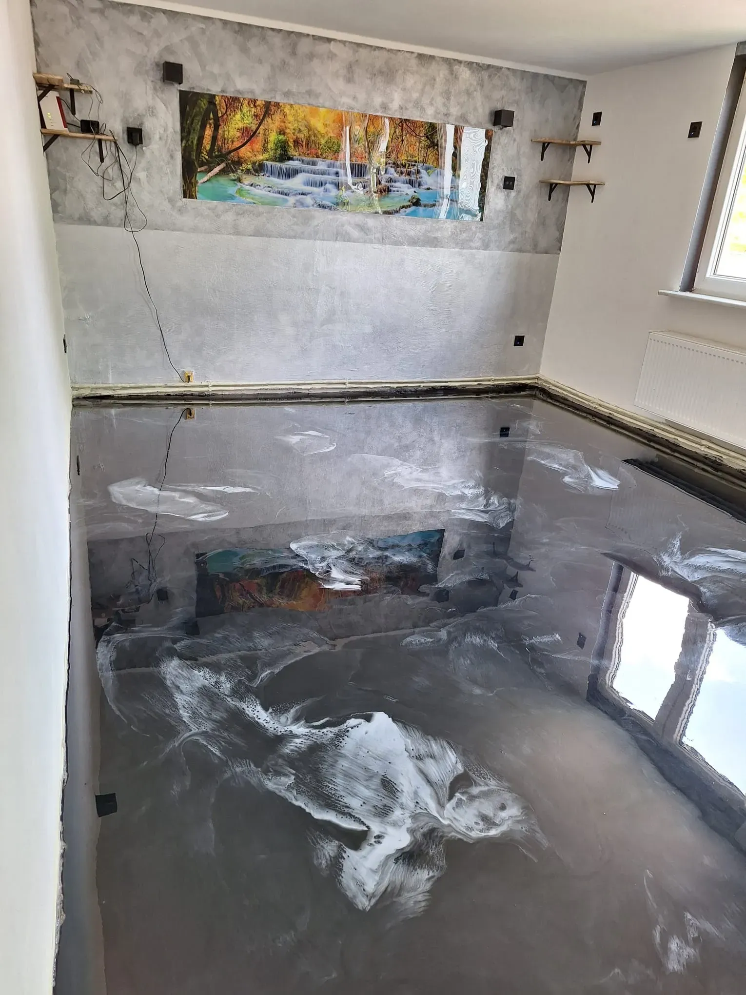 Metalic Epoxy Flooring in Thousand Oaks project 4