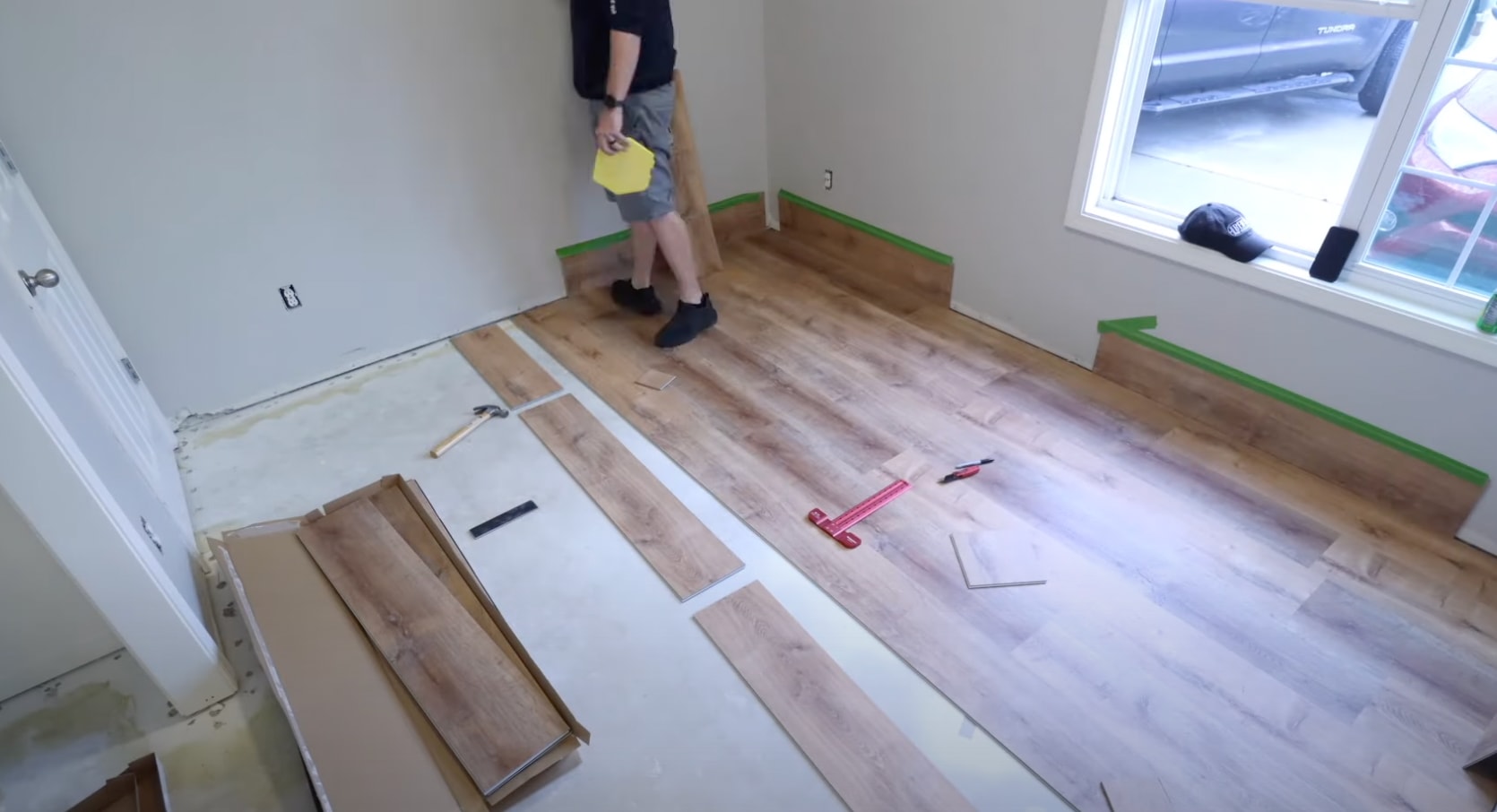 Vinyl Flooring Installation in Plano project 1