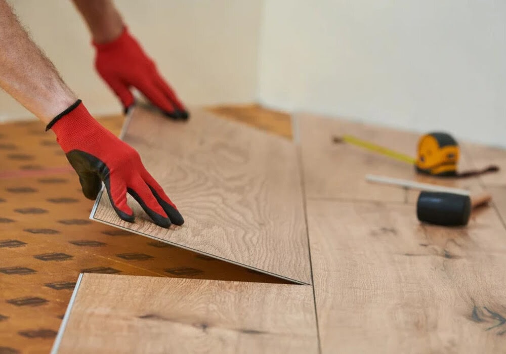 Vinyl Flooring Installation in Plano project 4